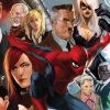 Image Featuring May Parker, Robbie Robertson, Spider-Man, Venom (Flash Thompson), Mary Jane Watson, Black Cat, J. Jonah Jameson