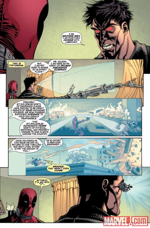 Deadpool Team-Up #890 preview art by Micah Gunnell