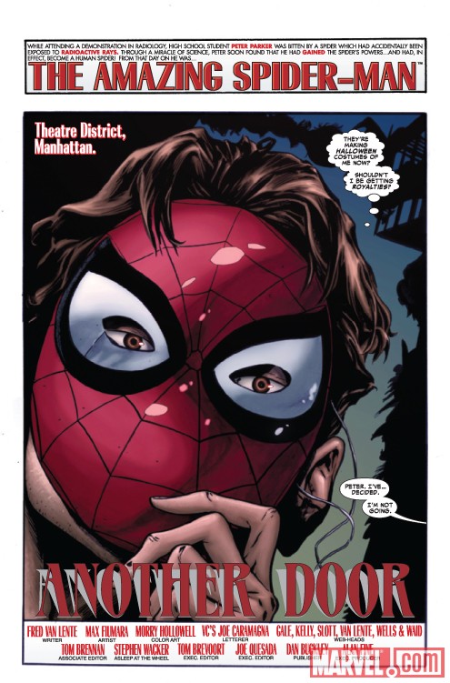 AMAZING SPIDER-MAN #647 preview page by Max Fiumara