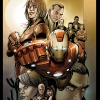 Invincible Iron Man #500.1 cover by Salvador Larroca