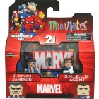 J. Jonah Jameson and S.H.I.E.L.D. Agent Minimates from The Jean DeWolff Saga