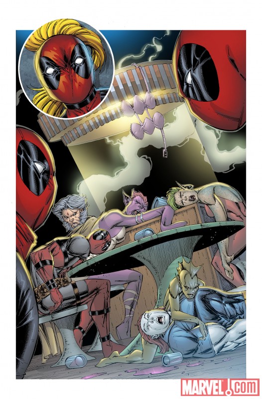 DEADPOOL CORPS #2 art by Rob Liefeld