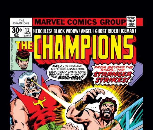 CHAMPIONS #12 COVER
