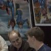 Loeb and Liefeld at Liefeld's table