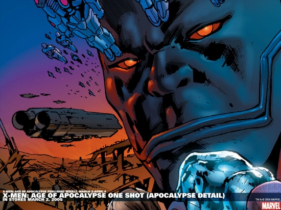X-Men: Age of Apocalypse One Shot #1 variant cover by Bryan Hitch