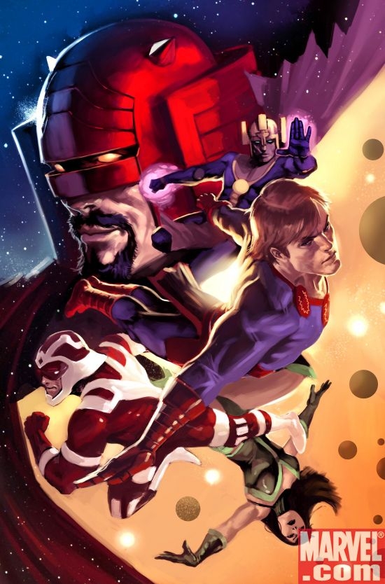 ETERNALS #1 variant cover by Marko Djurdjevic
