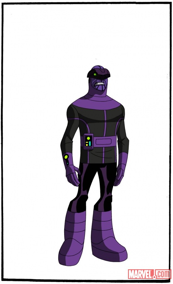 Final color art for Kang's minions from The Avengers: Earth's Mightiest Heroes