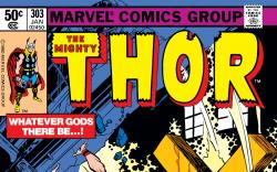 Thor (1966) #303 Cover