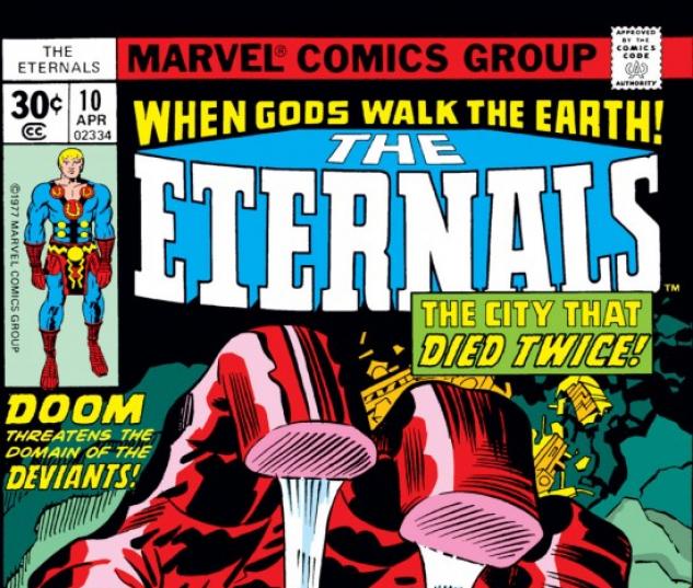 ETERNALS #10 COVER