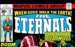 ETERNALS #10 COVER
