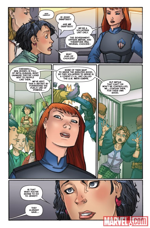 HER-OES #3 preview art by Craig Rousseau
