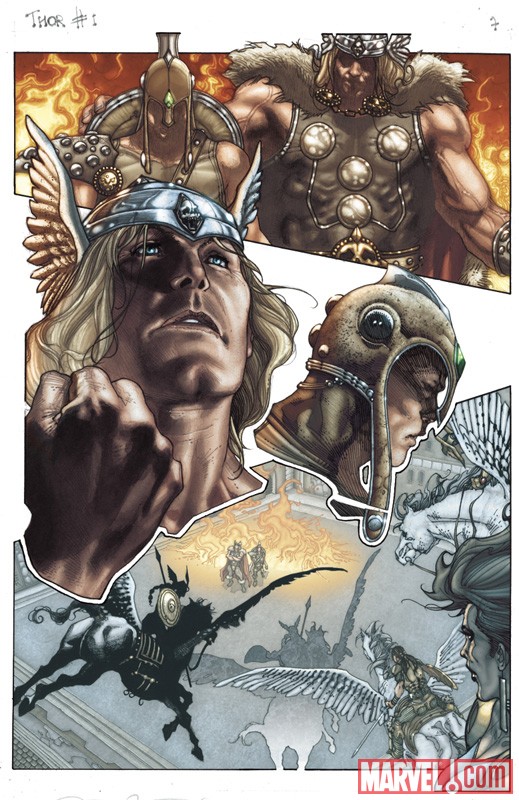THOR: FOR ASGARD #1 preview art by Simone Bianchi 2