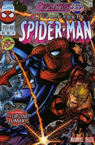 Spider-Man (1990) #75 cover