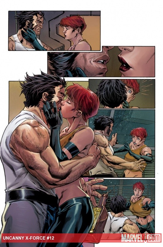 Uncanny X-Force #12 preview art by Mark Brooks