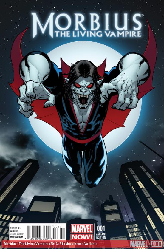cover from Morbius: The Living Vampire (2013) #1 (TBD ARTIST VARIANT)