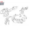 Iron Man's model sheet from Marvel's Avengers Assemble