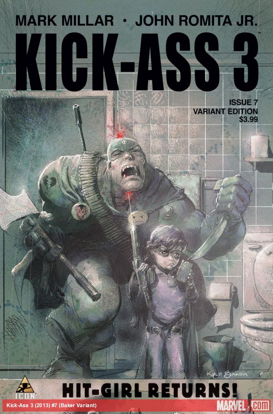 Kick-Ass 3 (2013) #7 (Baker Variant)