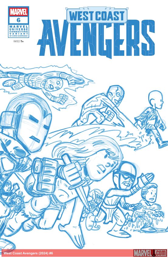 West Coast Avengers (2024) #6 (Variant)