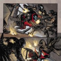 USA COMICS 70TH ANNIVERSARY COMICS preview art by Steve Ellis