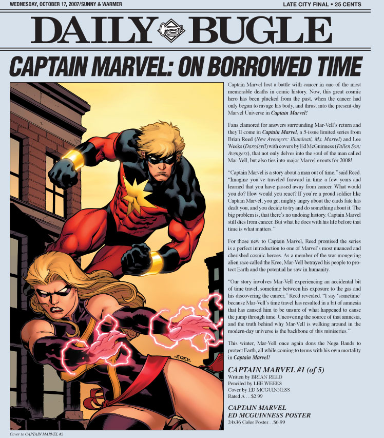 Daily Bugle: October (2007)