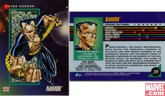 Namor, Card #39