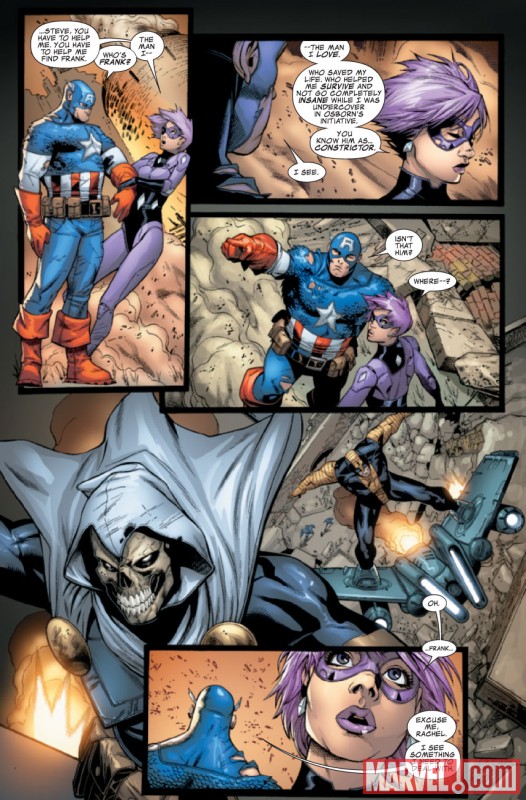 AVENGERS: THE INITIATIVE #35 preview art by Jorge Molina