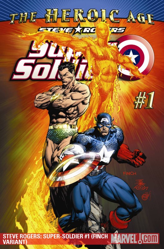 Steve Rogers: Super-Soldier (2010) #1 (FINCH VARIANT)