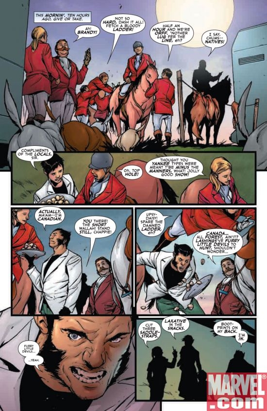 WOLVERINE: DANGEROUS GAMES #1, Page 6