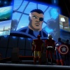 Nick Fury addresses the team in The Avengers: Earth's Mightiest Heroes!