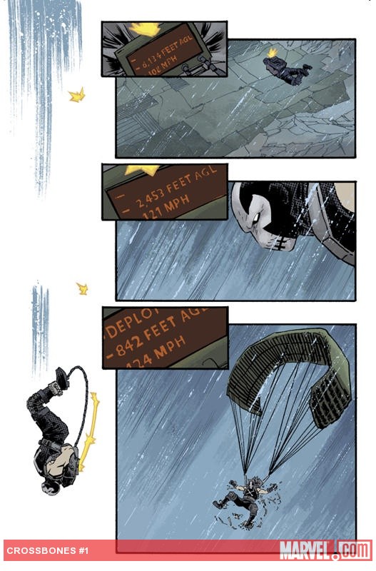 Captain America and Crossbones #1 preview art by Declan Shalvey
