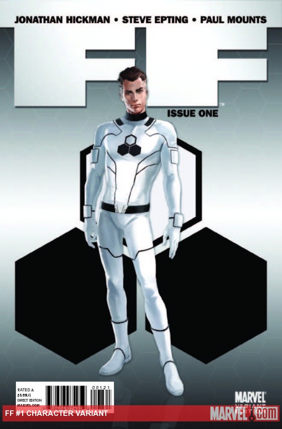 FF (2011) #1 (Djurdjevic Character Variant)