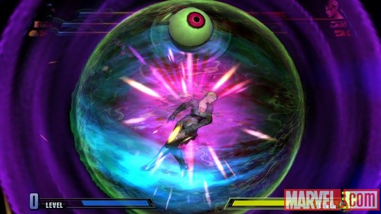 Shuma-Gorath screenshot from Marvel vs. Capcom 3