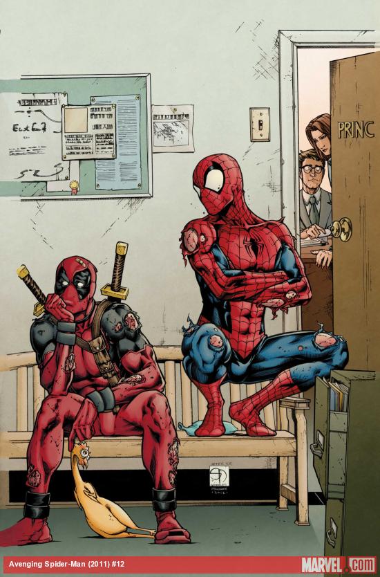Avenging Spider-Man #12 Cover