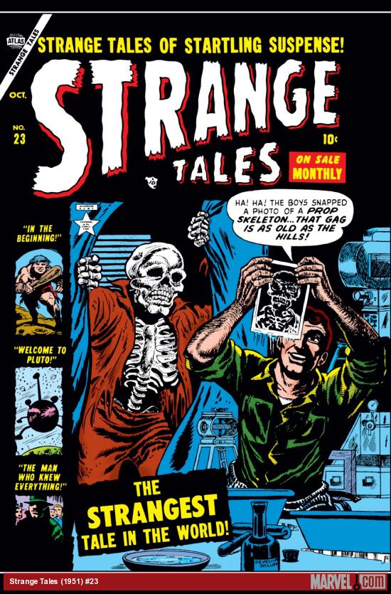 Strange Tales (1951) #23 Cover
