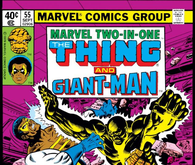 Marvel Two-in-One (1974) #55 Cover