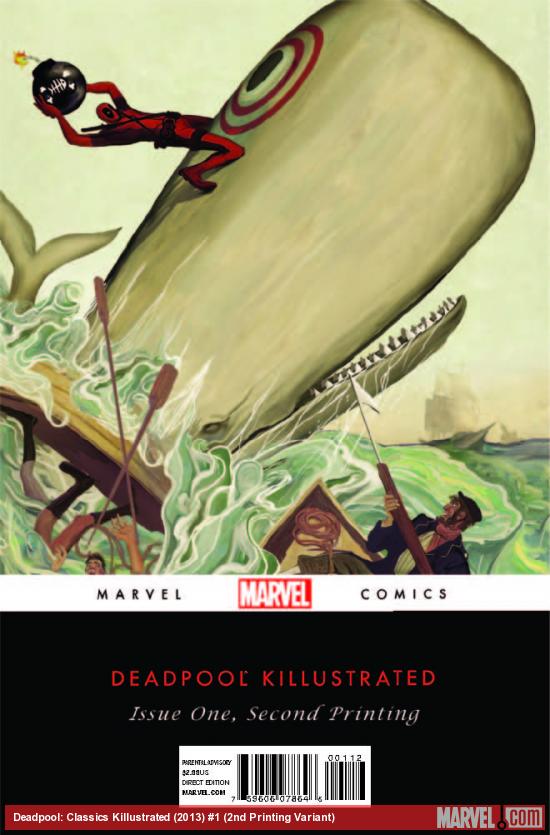 DEADPOOL KILLUSTRATED 1 2ND PRINTING VARIANT