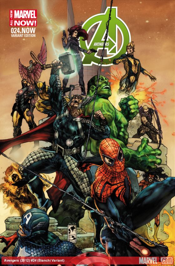 Avengers (2012) #24 (Bianchi Variant)