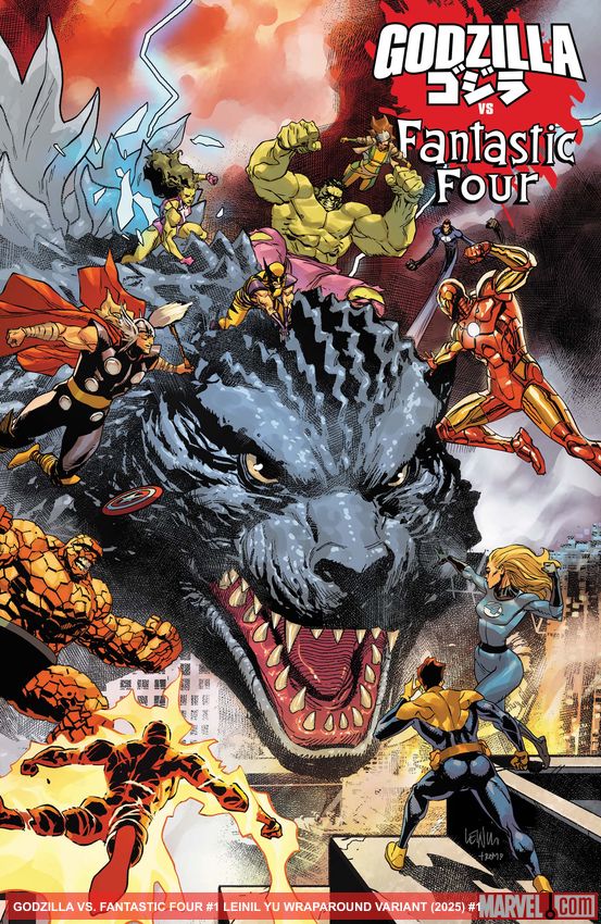 GODZILLA VS. FANTASTIC FOUR (2025) #1 (Variant)