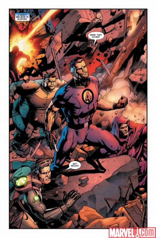 Fantastic Four #571 Preview page 1