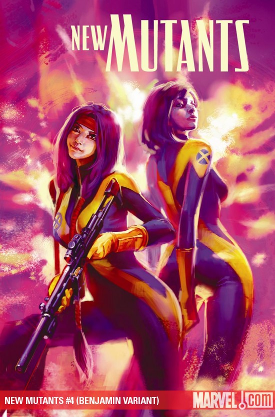 New Mutants (2009) #4 (BENJAMIN VARIANT)
