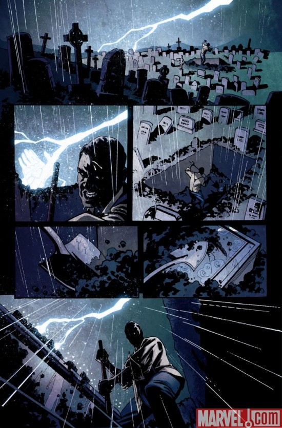 LUKE CAGE NOIR #1 preview art by Shawn Martinbrough