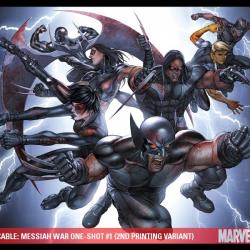 X-FORCE/CABLE: MESSIAH WAR ONE-SHOT #1 (2ND PRINTING VARIANT)