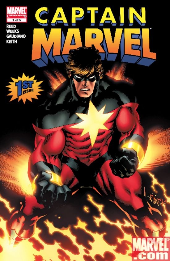 Captain Marvel #1 Cover