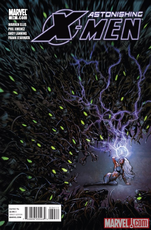 ASTONISHING X-MEN #34 cover by Phil Jimenez