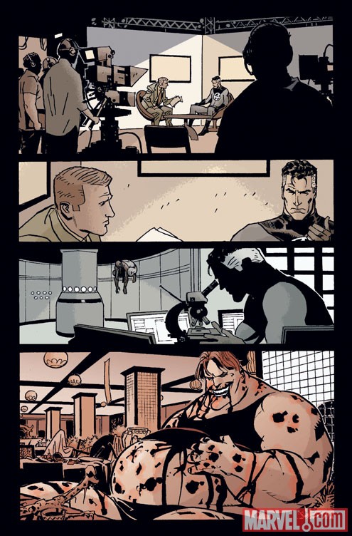 MARVEL UNIVERSE VS. THE PUNISHER #1 preview art by Goran Parlov 1