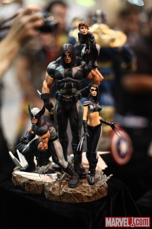 X-Force statue from Sideshow Collectibles