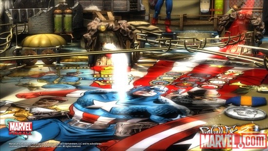 Marvel Pinball: Captain America Trailer