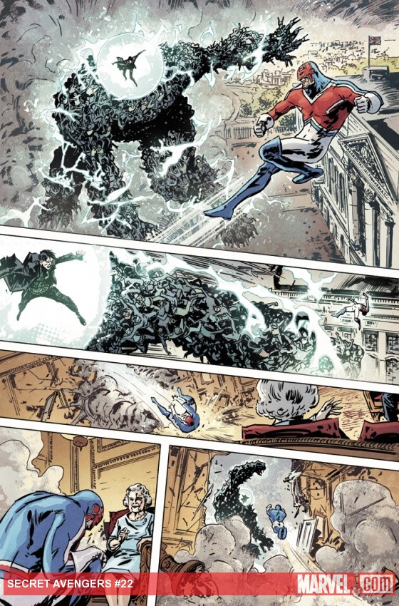 Secret Avengers #22 preview art by Gabriel Hardman