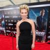 Scarlett Johansson on Avengers red carpet