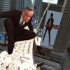 Screenshot of Stan Lee from the Stan Lee Adventure Pack in The Amazing Spider-Man video game